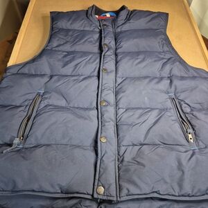 Boden Men's Dark Blue Quilted Vest 3035/2434